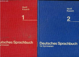 Deutsches Sprachbuch Fur Gymnasien 1 Unterstufe (5.-7. Schuljahr) + 2 Mittelstufe (8.-10. Schuljahr) : Lot De 2 Volumes - Autres & Non Classés