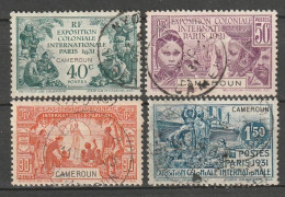 Cameroun N° 149 - 152 Exposition Coloniale - Gebraucht