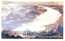 SUISSE / CHILLONS / MONTREUX / PANORAMA DU LAC LEMAN - Lake Geneva