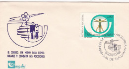 Argentina - 1987 - FDC - Encotel - Caja 30 - FDC