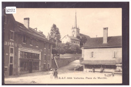 DISTRICT D'ORBE - VALLORBE - PLACE DU MARCHE - CARTE NON CIRCULEE - TB - Vallorbe