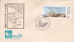 Argentina - 1989 - FDC - Vuelta De Obligado - Encotel Envelope - Caja 30 - FDC