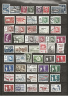 Greenland Lot Over 50 Cancelled Stamps -     Cancelled (o) - Verzamelingen & Reeksen