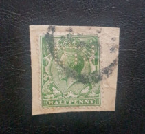 England Classic Used Perfin Stamp - Perforés