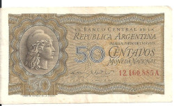 ARGENTINE 50 CENTAVOS ND1951 VF+ P 261 - Argentine