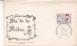 Argentina - 1959 - FDC - Mother`s Day - Santa Fe Philatelic Sectional - Caja 30 - FDC