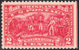 !a! USA Sc# 0644 MNH SINGLE (right Side Cut / A1) - Burgoyne Campaign - Neufs