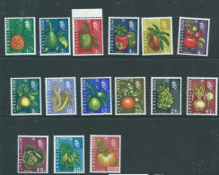 Montserrat Stamps Post Office Fresh Mnh Set To $1.20 Fruits - Montserrat