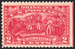 !a! USA Sc# 0644 MNH SINGLE (right Side Cut / A2) - Burgoyne Campaign - Unused Stamps