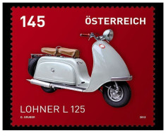 Austria Österreich 2012 - Lohner L125 Mnh** - Motorbikes