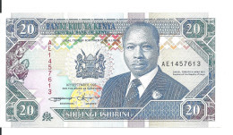 KENYA 20 SHILINGI 1993 UNC P 31 A - Kenia