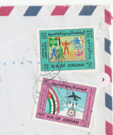 Cover BOMB On NUCLEAR REACTOR Jordan Israel Attack On Iraq Atomic Energy Stamps Olympics Olympic Games Sport - Atom