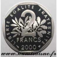 GADOURY 547b - 2 FRANCS 2000 - TYPE SEMEUSE - KM 942 - BE - 2 Francs