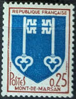 1469a** N° Rouge Au Dos Du Blason De Mont-de-Marsan Cote 100€ - Ungebraucht