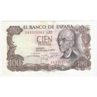 ESPAGNE - PICK 152 - 100 PESETAS - 17/11/1970 - TRES TRES BEAU A SUPERBE - 100 Peseten