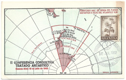 First Day Cover - Argentina, Antarctica Conference, 1962, N°624 - FDC