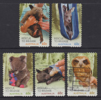 AUSTRALIA 2010 " WILDLIFE CARING, RESCUE TO RELEASE  " SET  VFU - Gebraucht