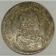 Gad 297 - LOUIS XV - 1/6 ÉCU DE FRANCE - 1721 C - CAEN - TTB - Otros & Sin Clasificación