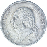 Louis XVIII-5 Francs 1818 Rouen - 5 Francs