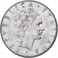 Italie, 50 Lire, 1979, Rome, TTB, Acier Inoxydable, KM:95.1 - 50 Liras