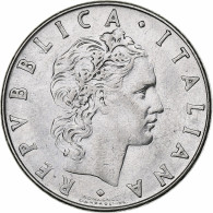 Italie, 50 Lire, 1978, Rome, TTB+, Acier Inoxydable, KM:95.1 - 50 Liras