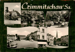 73874983 Crimmitschau Johanneskirche Gondelteich Sahnpark Friedenshain Bahnhofsv - Crimmitschau