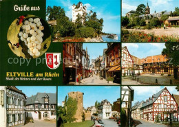 73840796 Eltville Rhein Schloss Altstadt Fachwerkhaeuser Turm Eltville Rhein - Eltville