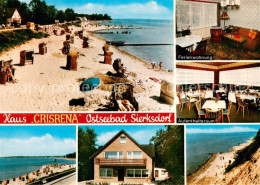 73768593 Sierksdorf Ostseebad Strandpartie Haus Crisrena Ferienwohnung Aufenthal - Sierksdorf