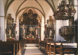 72224259 Vreden Innenansicht Der Barockkirche Zwillbrock Kanzel Altar Vreden - Vreden