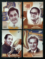 INDIA 2003 Golden Voices  COMPLETE SET MNH - Unused Stamps