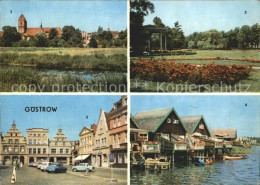 72221746 Guestrow Mecklenburg Vorpommern Schanze Rosengarten Markt Bootshaeuser  - Guestrow