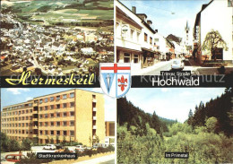 72220804 Hermeskeil Trierer Strasse Im Primstal Stadtkrankenhaus Fliegeraufnahme - Hermeskeil