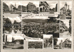 72217815 Mosbach Baden Rathaus Rathaustreppe Hauptstrasse Marktplatz Mosbach - Mosbach