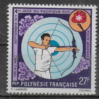 POLYNESIE FRANCAISE  PA  53 * *   ( Cote 17e )  Tir A L Arc - Tir à L'Arc