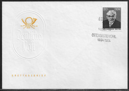 Germany DDR. FDC Sc. 806.    Otto Grotewohl (1894-1964).  FDC Cancellation On FDC Envelope - 1950-1970