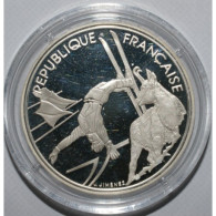XVIe JEUX OLYMPIQUES D'HIVER - 100 FRANCS 1990 - SKI ACROBATIQUE ET CHAMOIS - BE - 100 Francs
