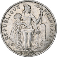 Nouvelle-Calédonie, 5 Francs, 1983, Paris, Aluminium, TB+, KM:16 - Nuova Caledonia