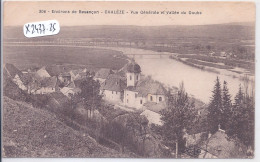 CHALEZE- VUE GENERALE ET VALLEE DU DOUBS - Besancon