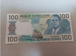 Billete De Sierra Leona De 100 Leones, Año 1989, UNC - Sierra Leone