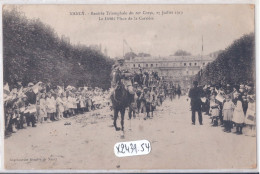 NANCY- ENTREE TRIOMPHALE DU 20 EME CORPS- 27 JUILLET 1919- LE DEFILE PLACE DE LA CARRIERE - Nancy