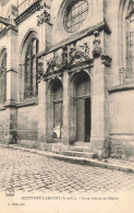 FRANCE - Montfort L'Amaury - Porte Latérale De L'église - Carte Postale Ancienne - Montfort L'Amaury