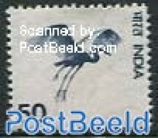 India 1975 50P, Stamp Out Of Set, Mint NH, Nature - Birds - Unused Stamps