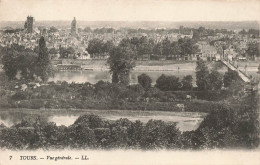 FRANCE - Tours - Vue Générale - LL - Carte Postale Ancienne - Tours