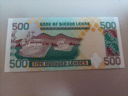 Billete De Sierra Leona De 500 Leones, Año 1998, UNC - Sierra Leone