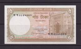 BANGLADESH -  1981 5 Taka UNC Banknote - Bangladesh