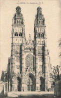 FRANCE - Tours - La Cathédrale - NP - Carte Postale Ancienne - Tours