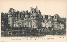 FRANCE - Rigny Ussé - Château D'Usse (XVe - XVIe S) Habité Et Agrandi Par Vauban - Carte Postale Ancienne - Sonstige & Ohne Zuordnung