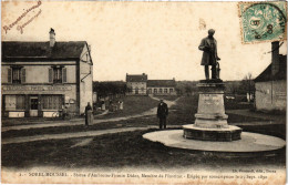 CPA Sorel-Moussel Statue D'Ambroise-firmin Didot (1278046) - Sorel-Moussel