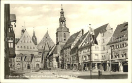 72038757 Eisleben Markt Rathaus Und St Andreaskirche Lutherstadt Eisleben - Eisleben
