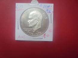 U.S.A 1$ 1776-1976 "S" ARGENT FLAN POLI (A.6) - 1971-1978: Eisenhower